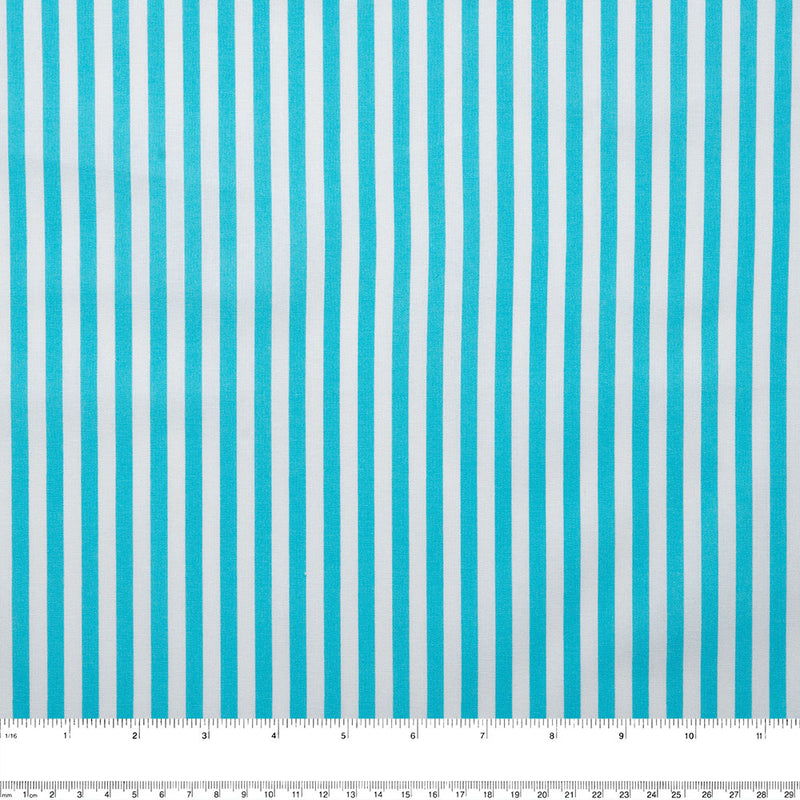 Just Basic - Stripes - Turquoise