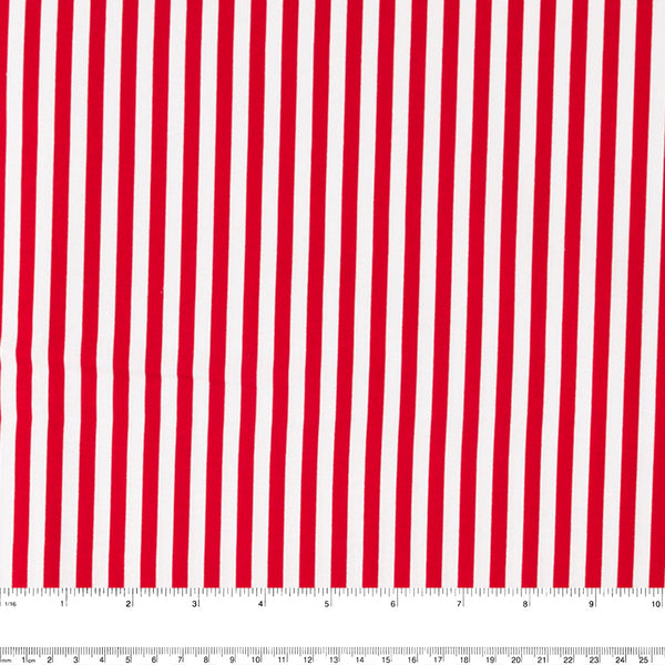 Just Basic - Stripes - Red
