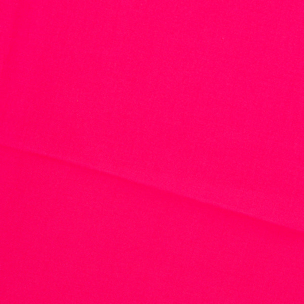 Coton uni SUPREME - Rose néon