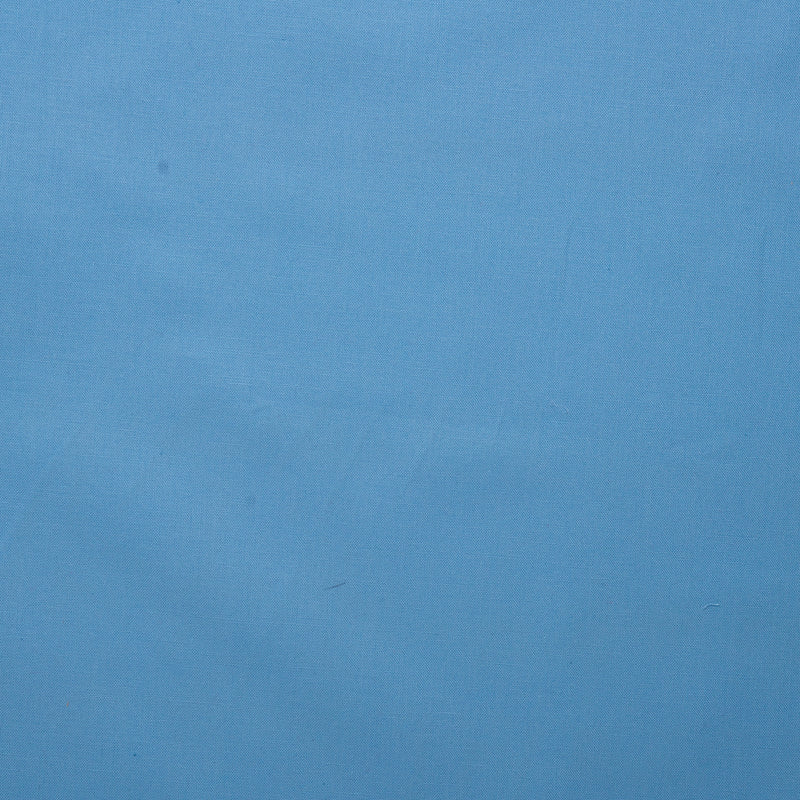 Coton uni SUPREME - Corail bleu