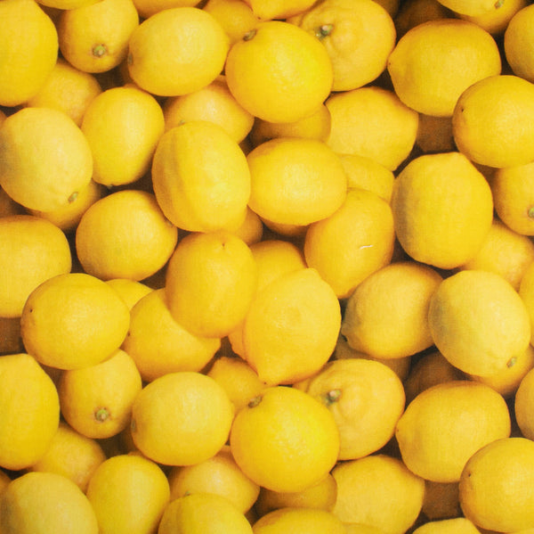 Coton imprimé RAYON DES FRUITS - Citrons