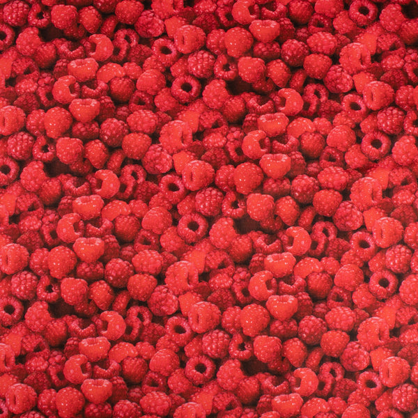 FRUIT STAND Printed Cotton - Raspberries