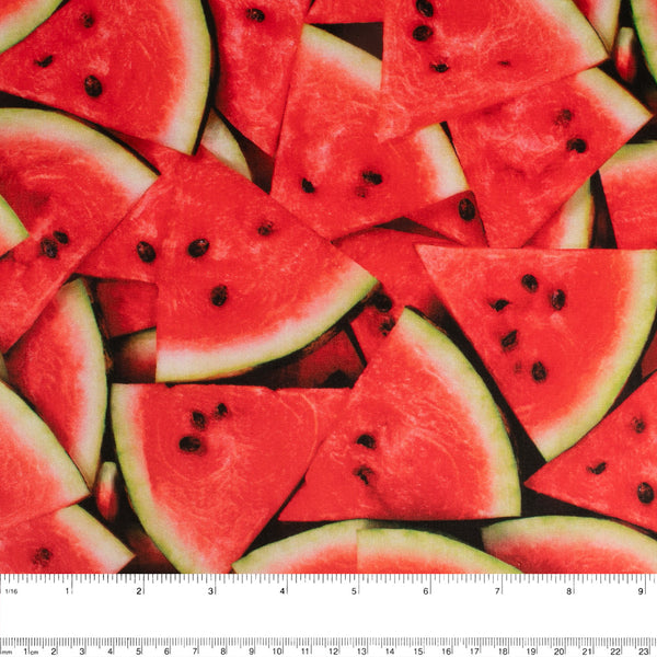 FRUIT STAND Printed Cotton - Watermelon