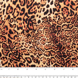 NOVELTY Cotton print - Leopard - Fire