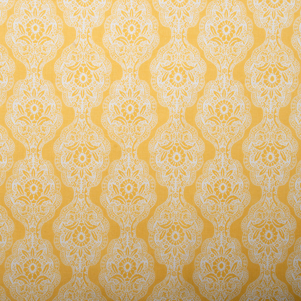 MAISON DES FLEURS Printed Cotton - Traditional - Yellow