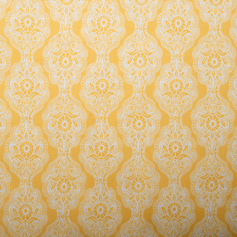 MAISON DES FLEURS Printed Cotton - Traditional - Yellow