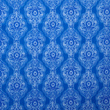 MAISON DES FLEURS Printed Cotton - Traditional -  Blue