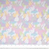 EASTER Printed Cotton - Camouflage rabbit - Multicolour