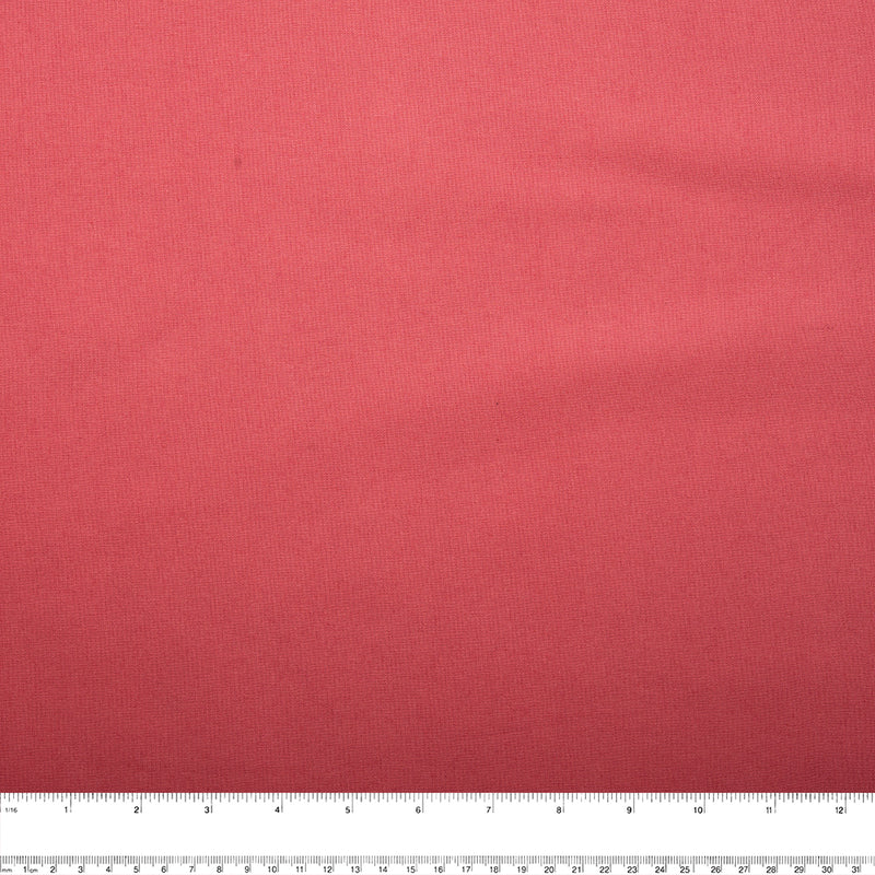 ORGANIC cotton - Solid - Coral
