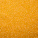 ORGANIC cotton - Leafs - Yellow