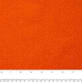 Coton imprimé BIO - Triangles - Orange