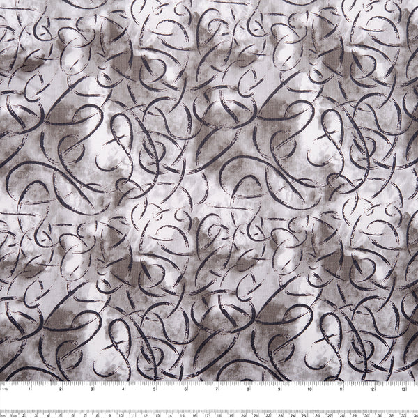 Printed Cotton - IMPROV - Stroke - Grey
