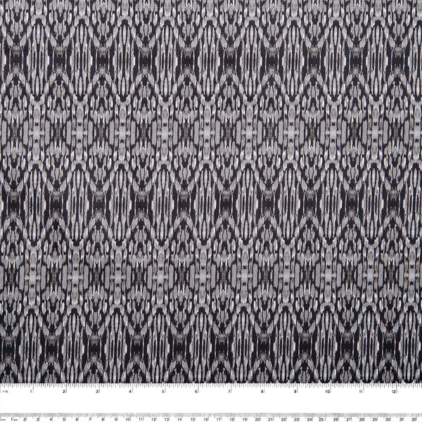 Printed Cotton - IMPROV - Abstract - Grey