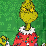 The Grinch - DR. SEUSS - The Grinch panel 20" x 45" (50cm x 115cm) - Green