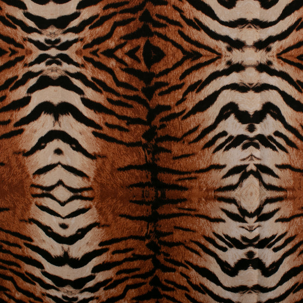 ESSENTIAL Printed Cotton - WINDHAM - Tigers - Brown