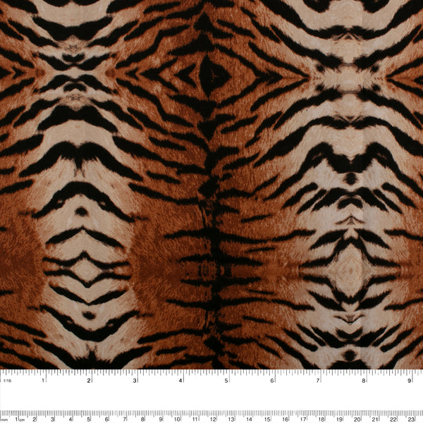ESSENTIAL Printed Cotton - WINDHAM - Tigers - Brown