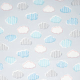 Réserve de coton - WINDHAM - Nuages - Bleu