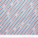 Stashbuster Cotton - WINDHAM - Diagonal stripe - blue