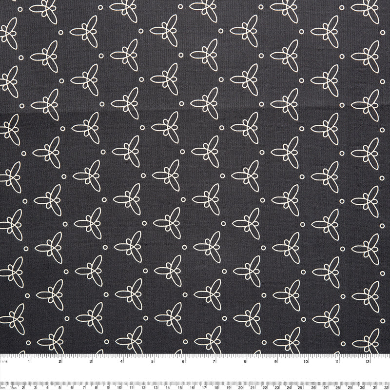 Stashbuster Cotton - WINDHAM - Spyrograph - Grey