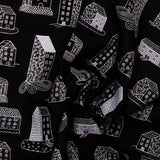 Stashbuster Cotton - WINDHAM - Building - Black