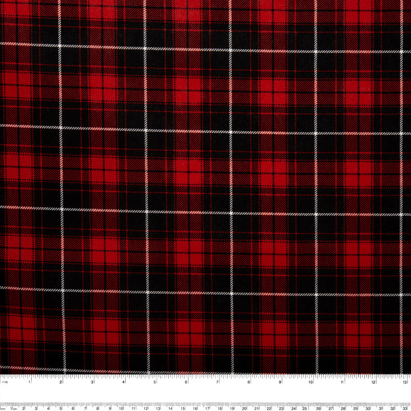 Just Basic Plaid - Timberline - Red