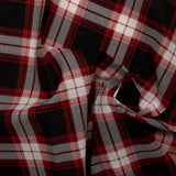 Just Basic Plaid - River park - Black