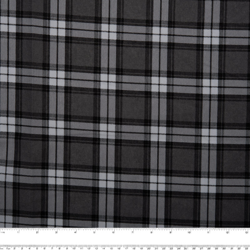 Just Basic Plaid - River park - Grey