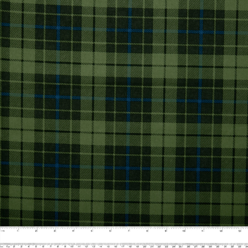 Just Basic Plaid - City Hills - Green