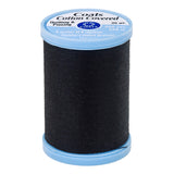 COATS COTTON COVERED QUILTING 229-250 YD BLACK