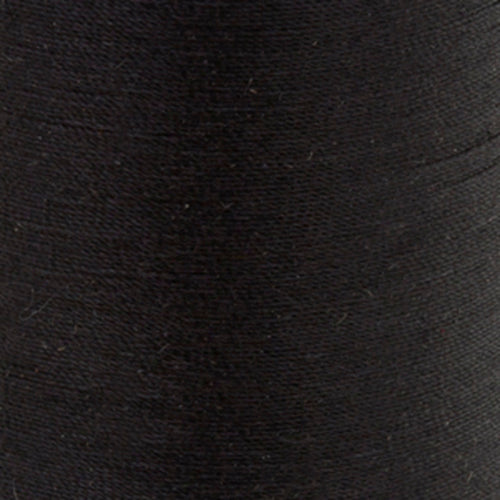 COATS COTTON COVERED THREAD  457M/500YD BLACK