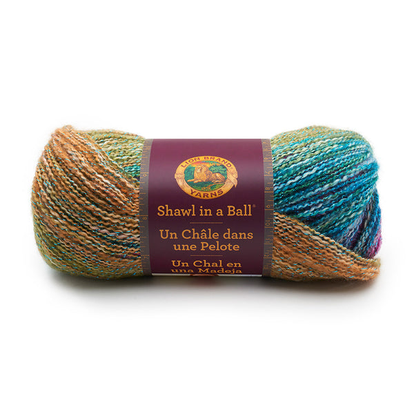 Lion Brand Shawl in a Ball