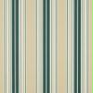Sunbrella Awnings and Marines Stripes 46" Forest Green/Beige/Nat Fancy Stripe