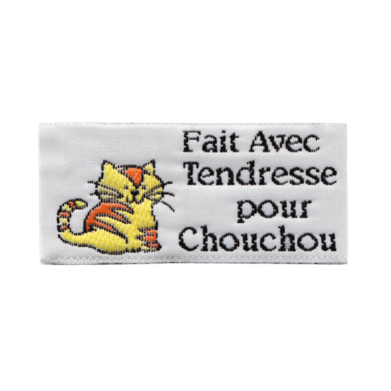 Étiquette Chouchou UNIQUE - beige