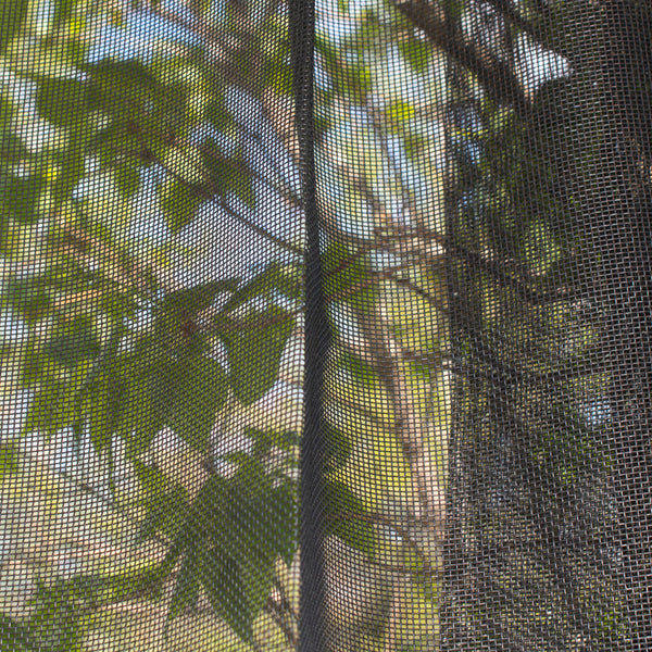 Outdoor / Indoor Fabric - Mosquito netting - Black