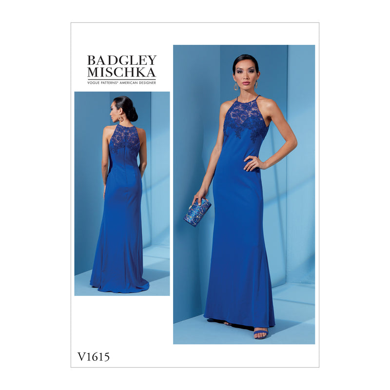 V1615 Misses'/Misses' Petite Dress (size: 14-16-18-20-22)