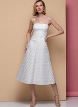 V1626 Misses'/Misses' Petite Special Occasion Dress (size: 12-14-16-18-20)