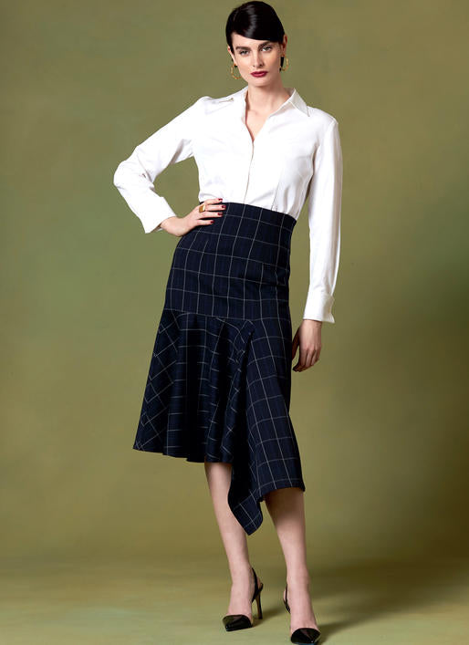 V1638 Misses' Skirt (size: 6-8-10-12-14)