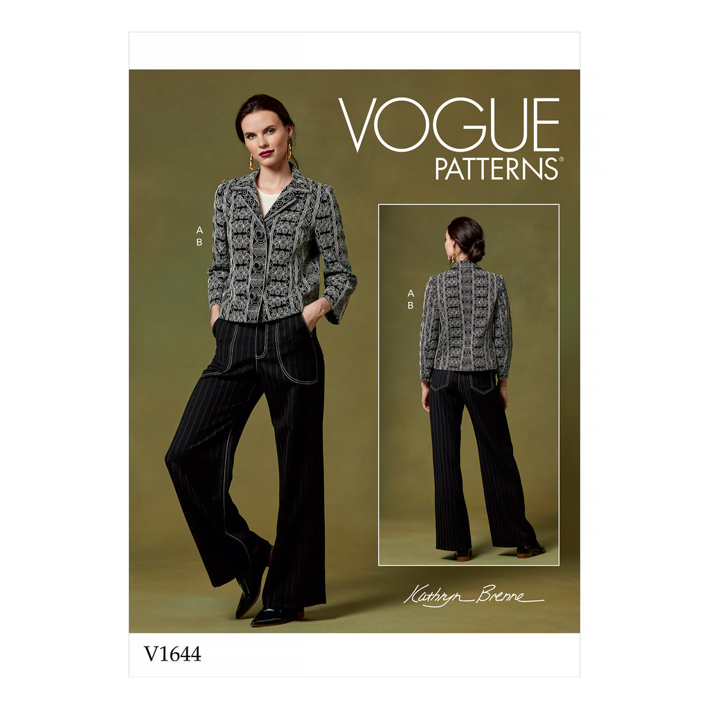 V1620 Misses' Jacket, Top and Pants (size: 14-16-18-20-22) – Fabricville