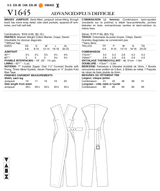 V1645 Misses' Jumpsuit (size: L-XL)