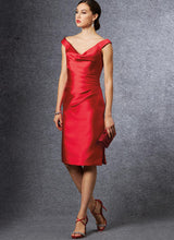 V1655 Misses' Special Occasion Dress (size: 14-16-18-20-22)