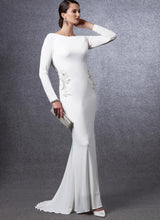 V1656 Misses' Special Occasion Dress (size: 14-16-18-20-22)