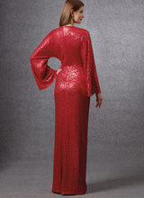 V1657 Misses' Special Occasion Dress (size: 14-16-18-20-22)