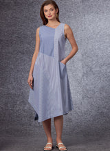 V1694 Misses' Tunic & Dress (size: 8-10-12-14-16)