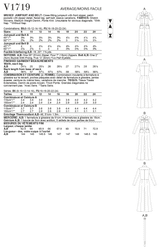 V1719 Misses' Jumpsuit & Belt (size: 8-10-12-14-16)
