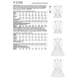 V1782 Misses' Dresses