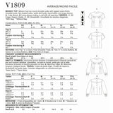 V1809 Hauts vintage pour femme (XS-S-M)