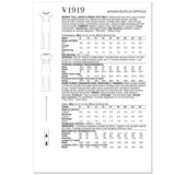 V1919 Misses' Full Length Dress with Belt by Badgley Mischka (16-18-20-22-24)