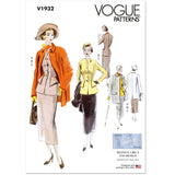 V1932 Misses' Vintage Suit and Coat