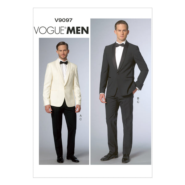 V9097 - Veste et pantalon - Homme (grandeur : 40-42-44-46)