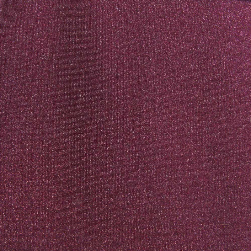 6 x 6 Fashion Fabric Swatch - Stretch Velvet 4-Way - Burgundy